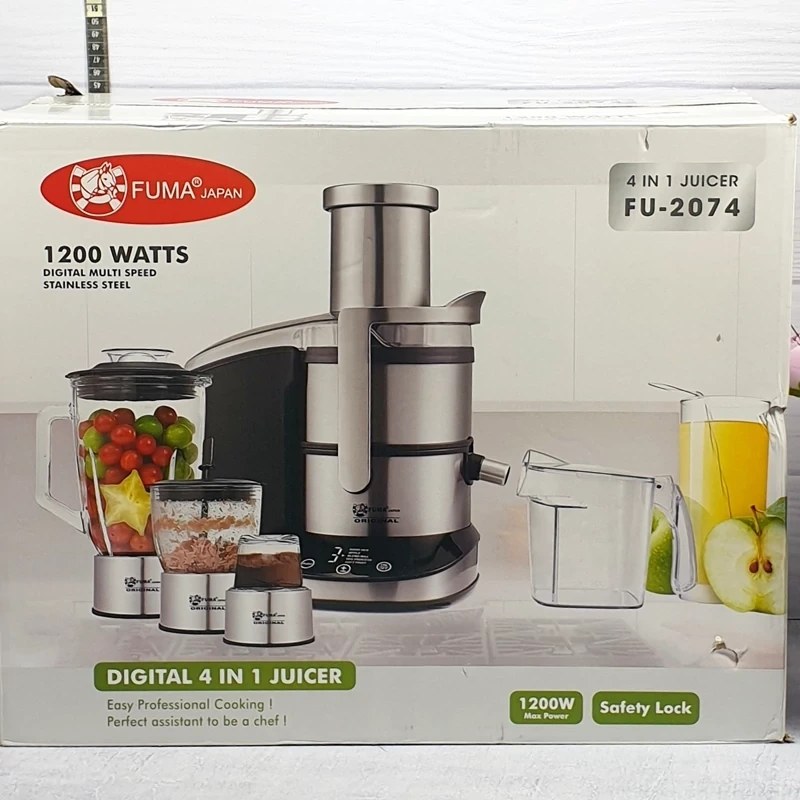 آبمیوه گیری 4 کاره برند فوما 1200 وات FU-2074
